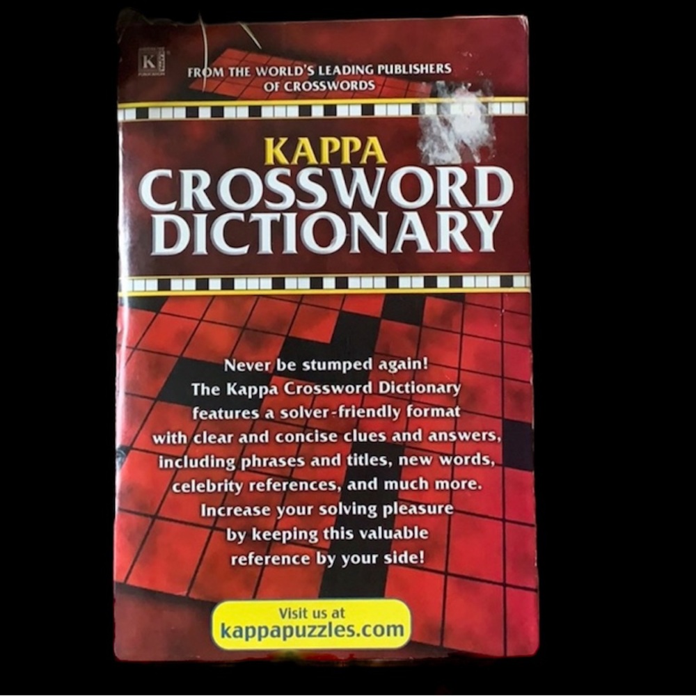 ☄️2/$15 ☄️ Crossword Dictionary